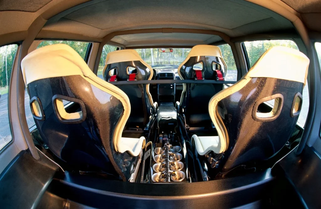 This Renault Espace prototype became a legend when engineers from Williams Racing installed a high-revving F1 engine to create the world's fastest minivan