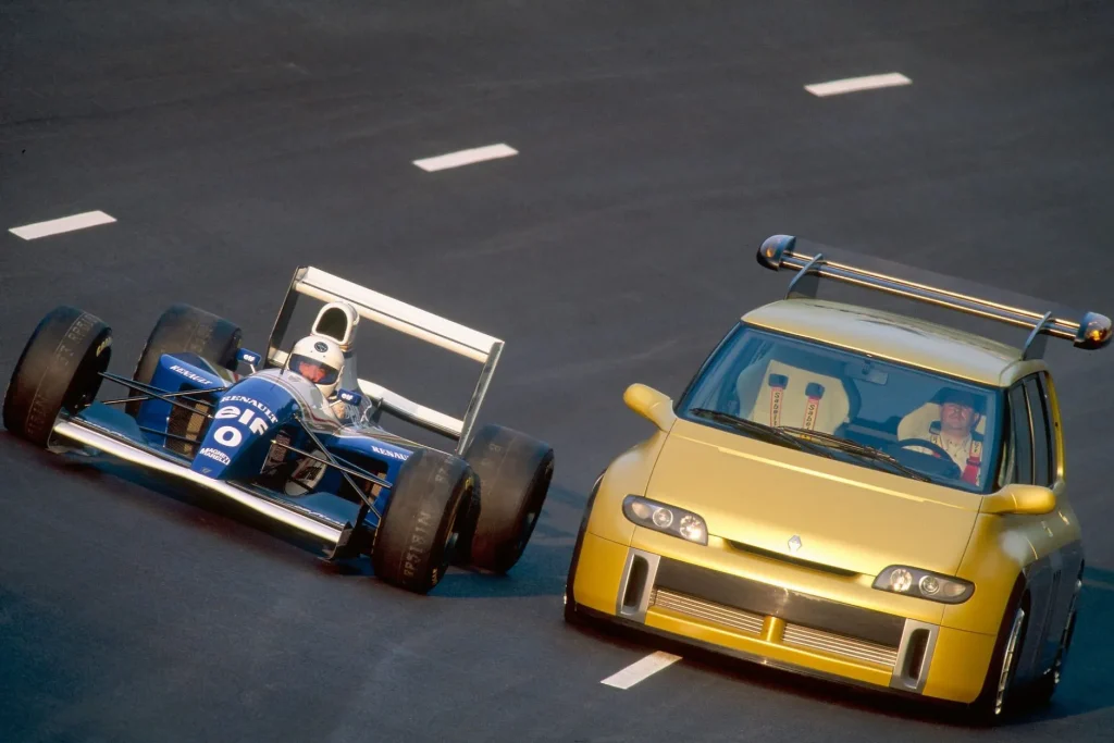 This Renault Espace prototype became a legend when engineers from Williams Racing installed a high-revving F1 engine to create the world's fastest minivan