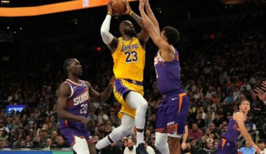 LeBron James' 11-year-old daughter Zhuri has a fun shootaround with father before game with Warriors