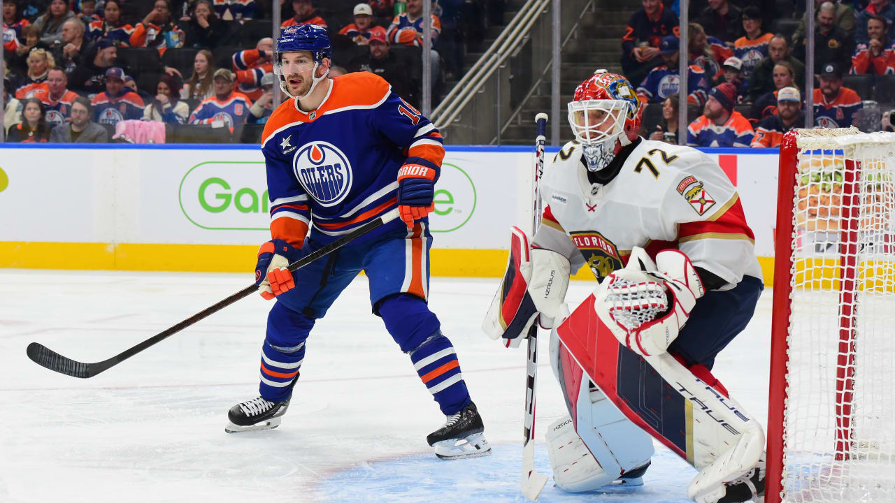PROJECTED LINEUP: Oilers vs. Panthers