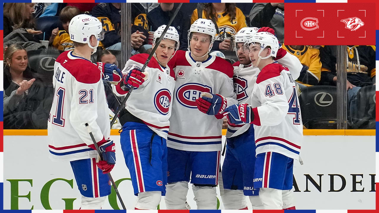 MTL@NSH Game recap | Montréal Canadiens