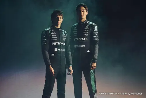 Russell-Antonelli-Mercedes-Official-Launch-2026
