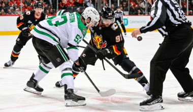 Stars stay hot, cruise past Flames for 10th straight win
