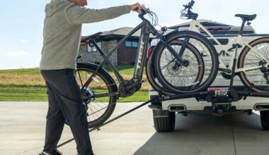 Saris solves the e-bike problem for hitch racks