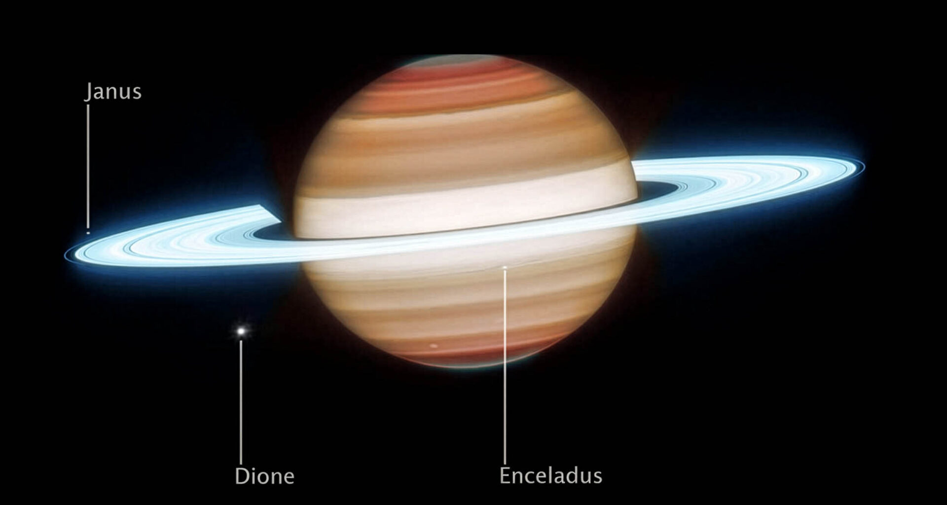 Stunning new Saturn images reveal hidden motion under the clouds