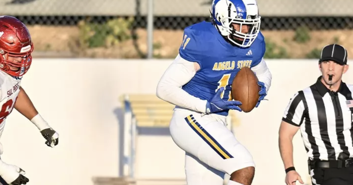 Former Angelo State Linebacker Enters Canadian Football League Draft