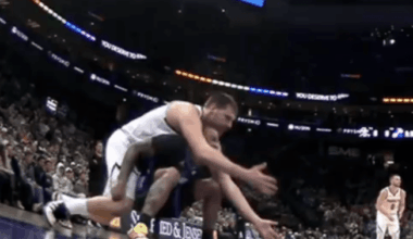 Nikola Jokic rode Keyonte George like a horse in dangerous NBA play