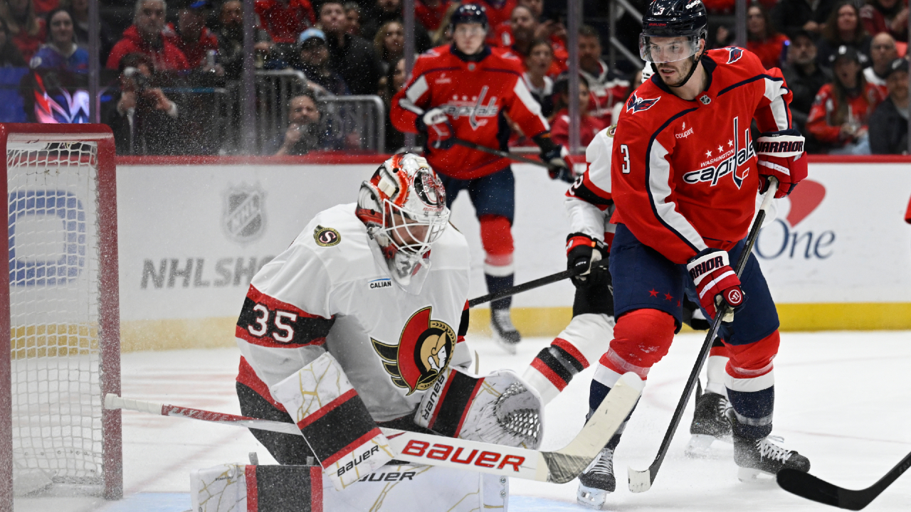 Cole Hutson scores in NHL debut as Capitals beat Senators