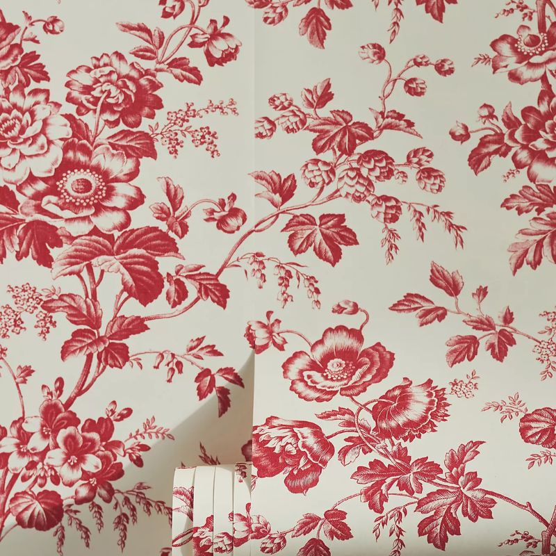 pink floral wallpaper