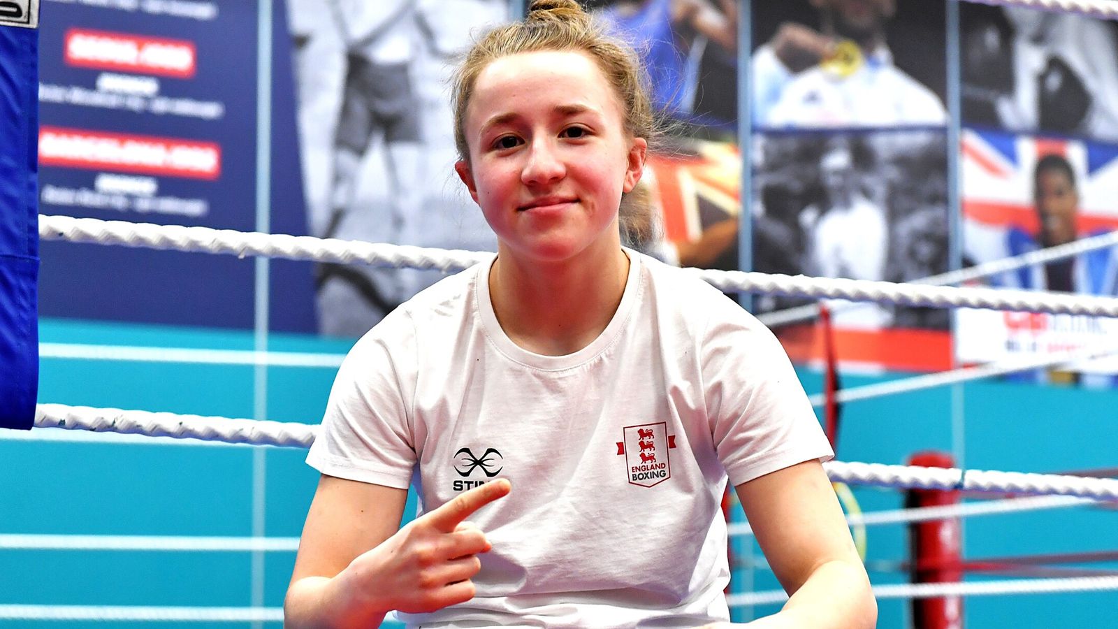 Ruby Else-White (Pic courtesy of England Boxing)
