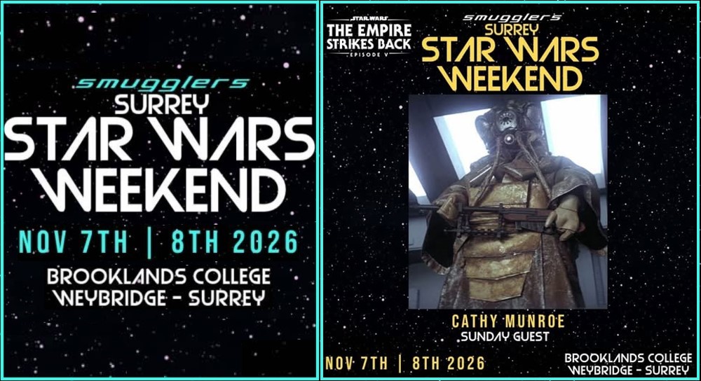 Smugglers Surrey Star Wars Weekend Ep 2: Cathy Munroe - Fantha Tracks