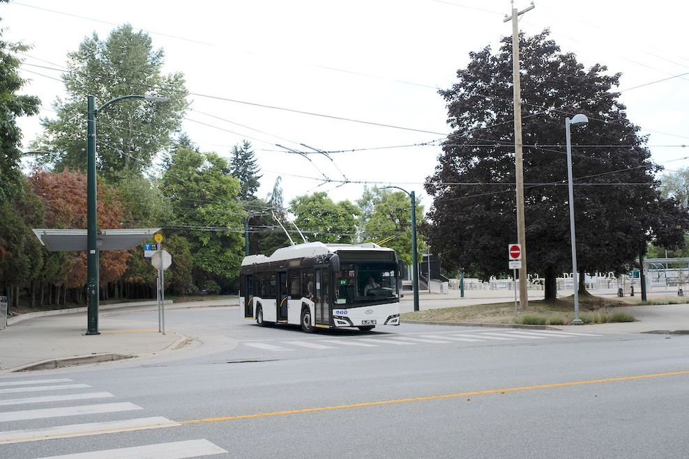 solaris trollino translink vancouver trolley bus 2