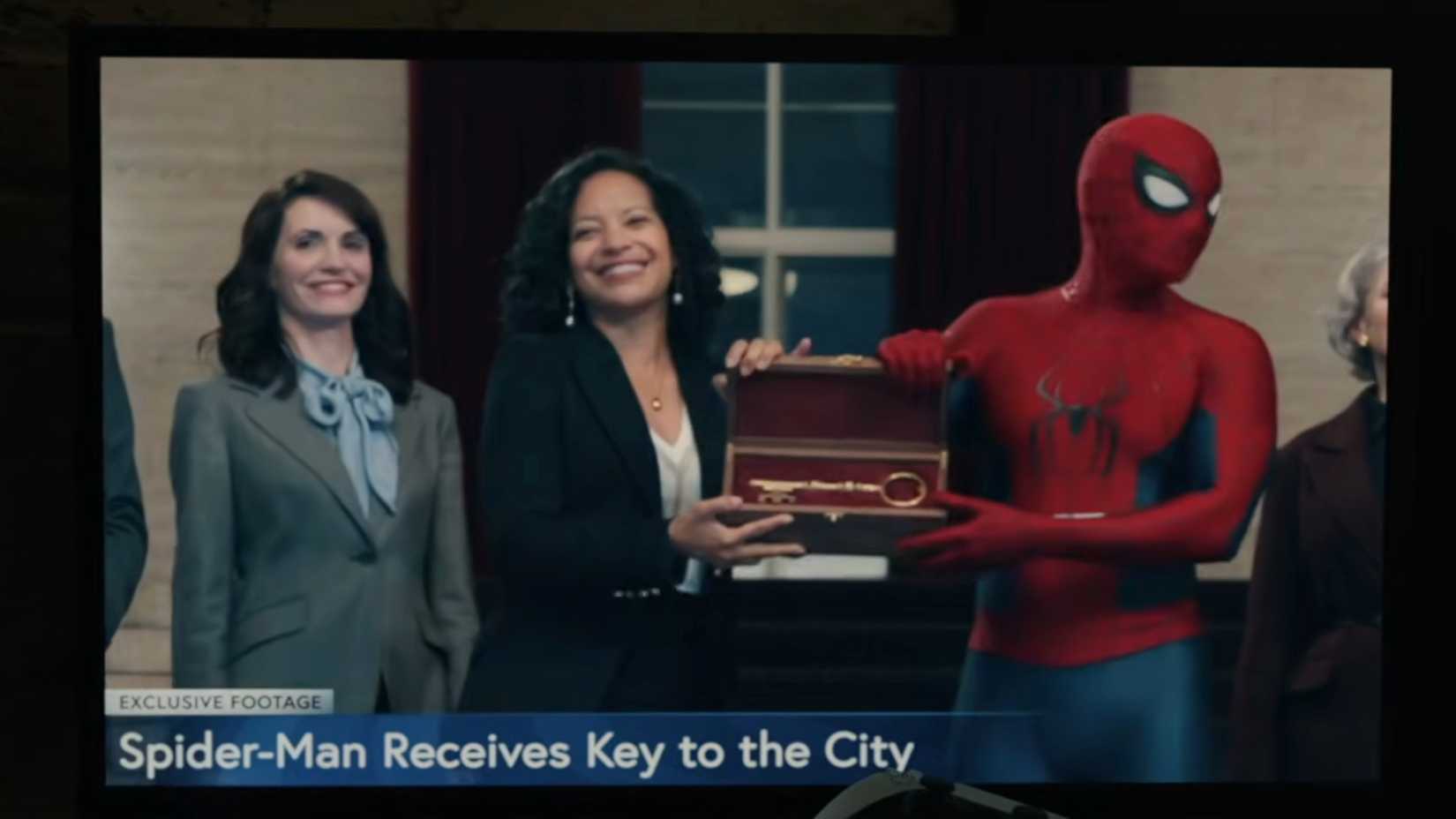 Spider-Man Receives Key To The City in Spider-Man Brand New Day Trailer