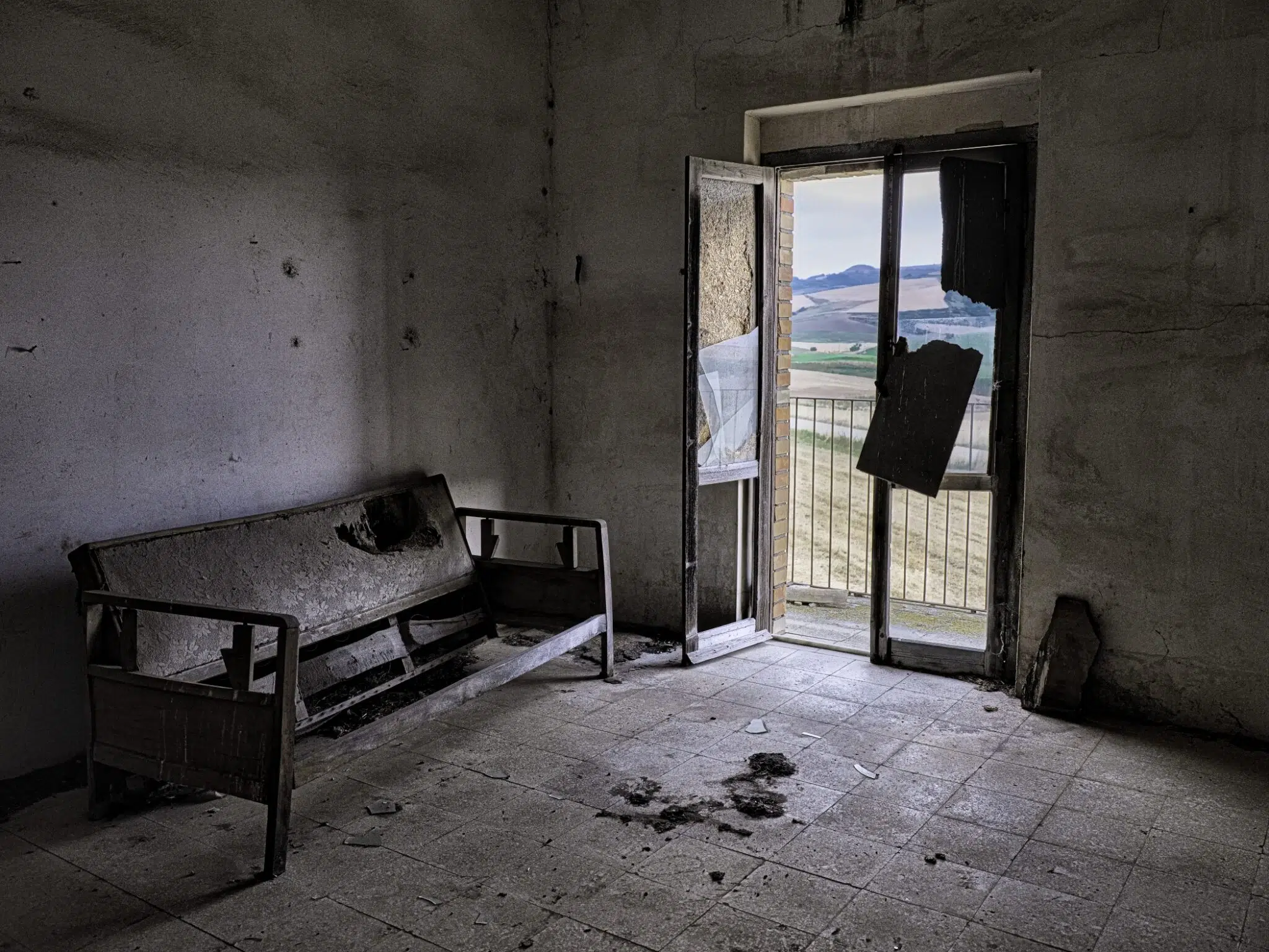 Abandoned structures in Puglia, Italy, as part of Steven Seidenberg’s “The Architecture of Silence” series