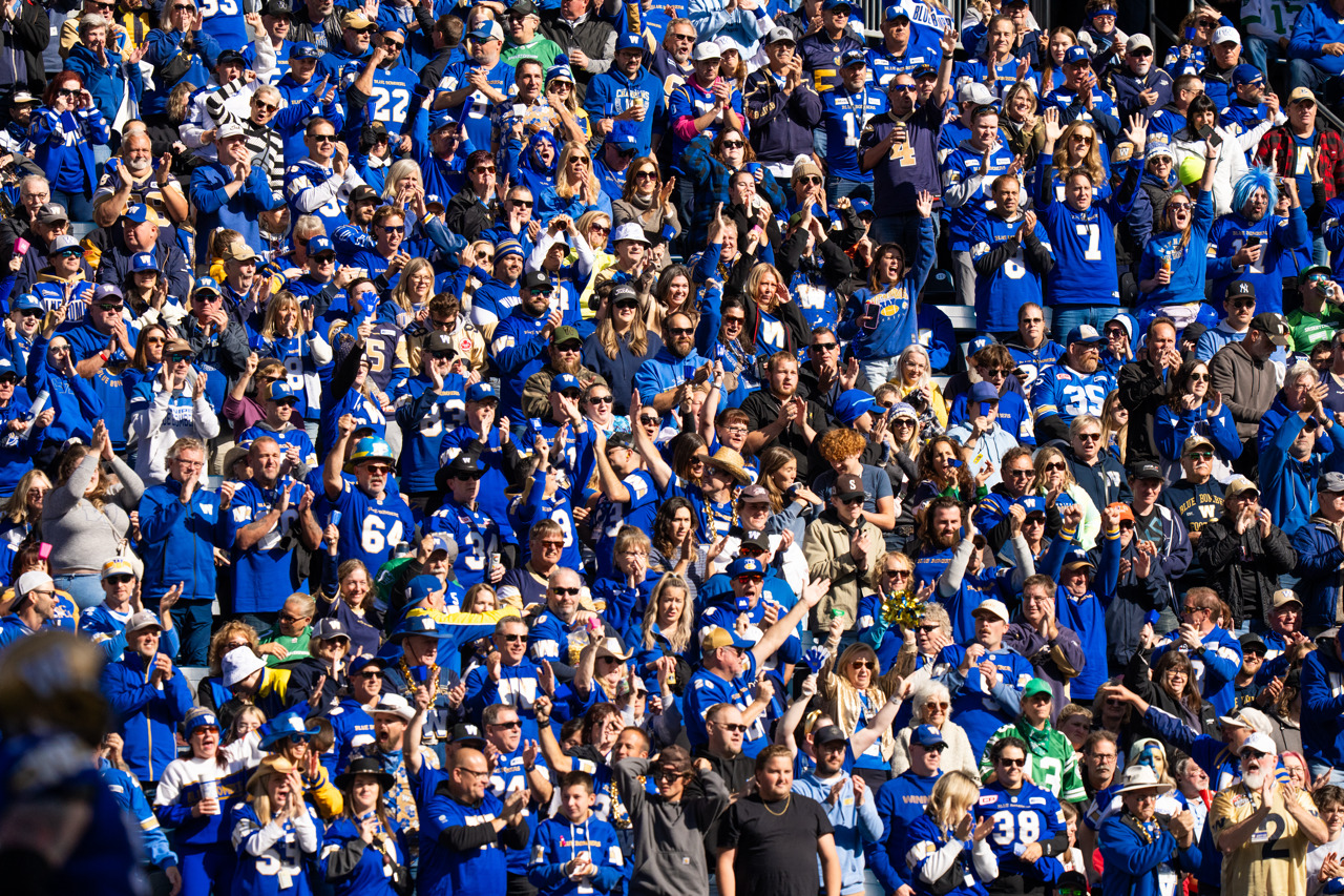 Take a bow, Blue Bomber Faithful