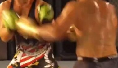 Video: Pereira and Strickland brawl during sparring session