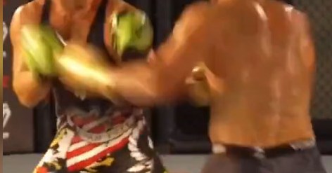 Video: Pereira and Strickland brawl during sparring session