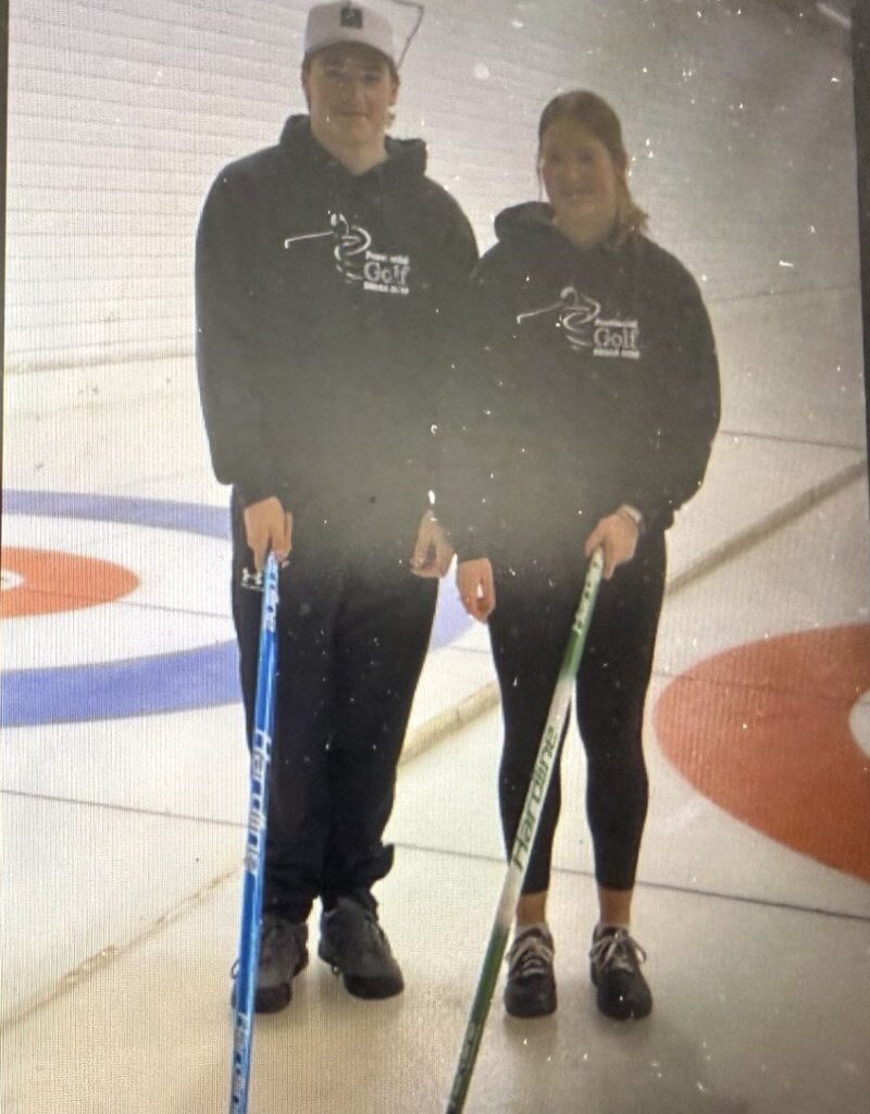 Two person spiel welcomed 18 teams to the ice