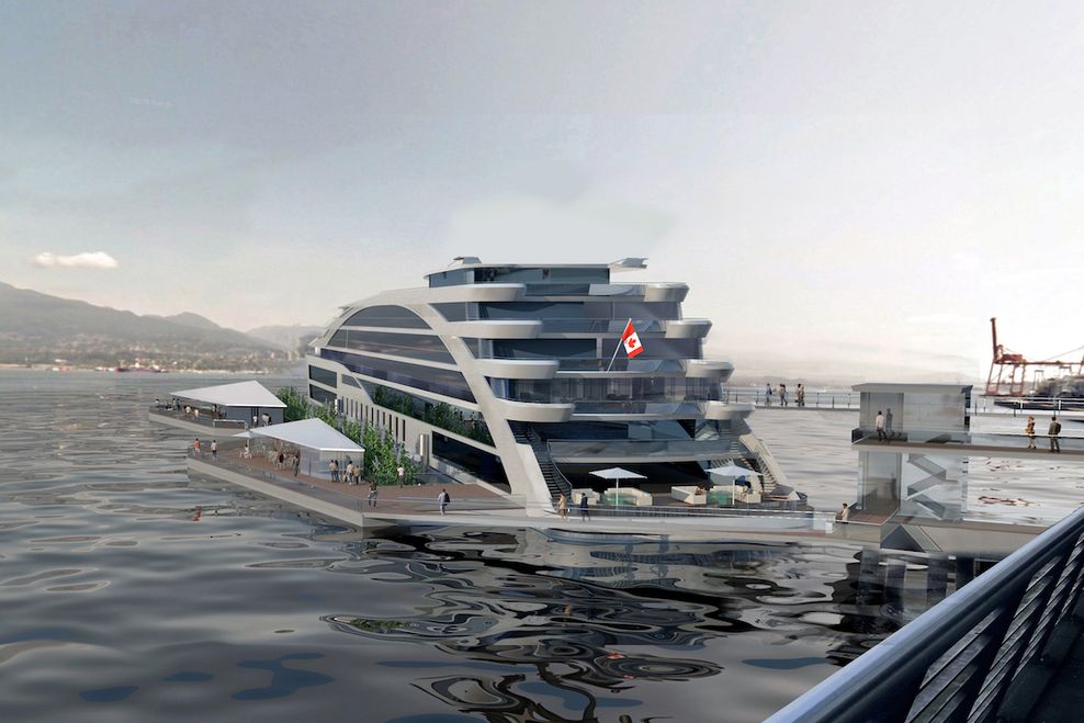 sunborn vancouver floating hotel