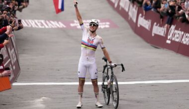 Tadej Pogačar wins Strade Bianche 2026