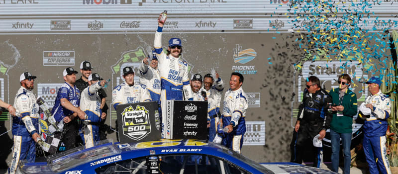 NASCAR Cup Series Power Rankings: Ryan Blaney Wouldn't Be Denied at Phoenix