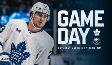 GAME DAY vs BUFFALO - Mar. 14, 2026