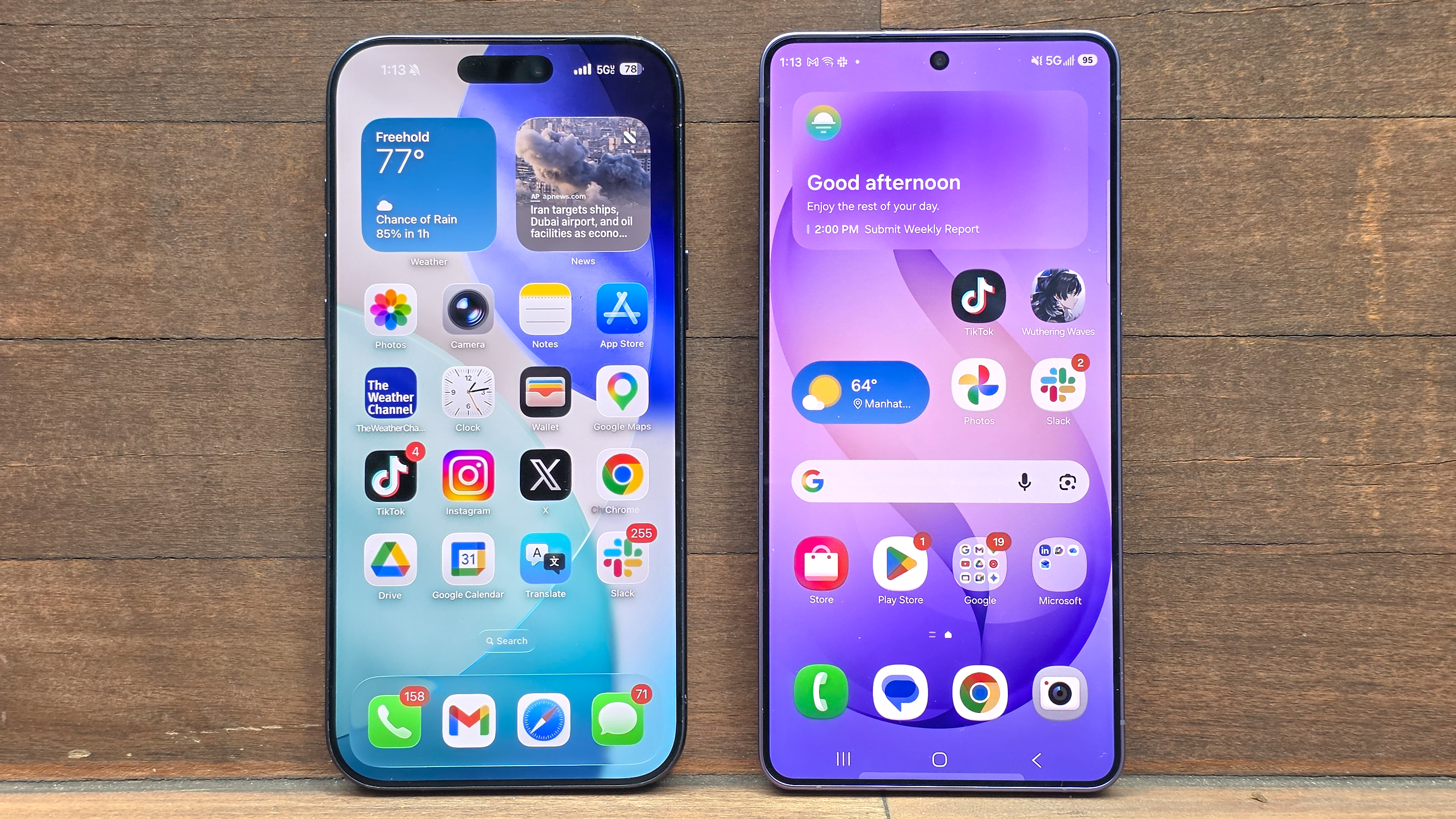 Galaxy S26 Ultra vs. iPhone 17 Pro Max