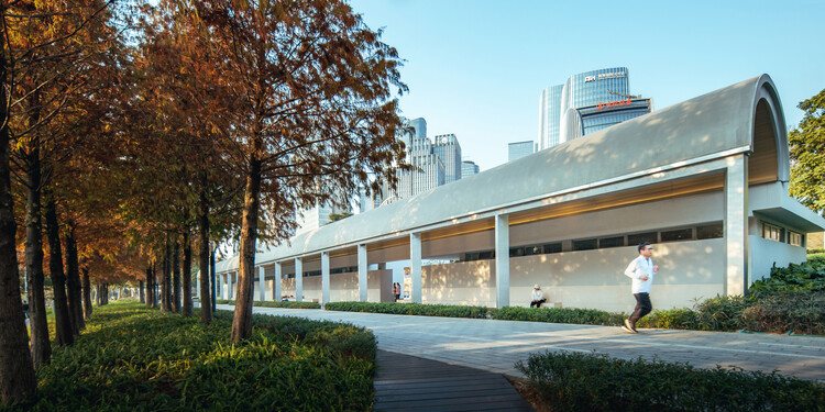 Three Service Pavilions of Guiwan Park / hang cheng studio - Exterior Photography