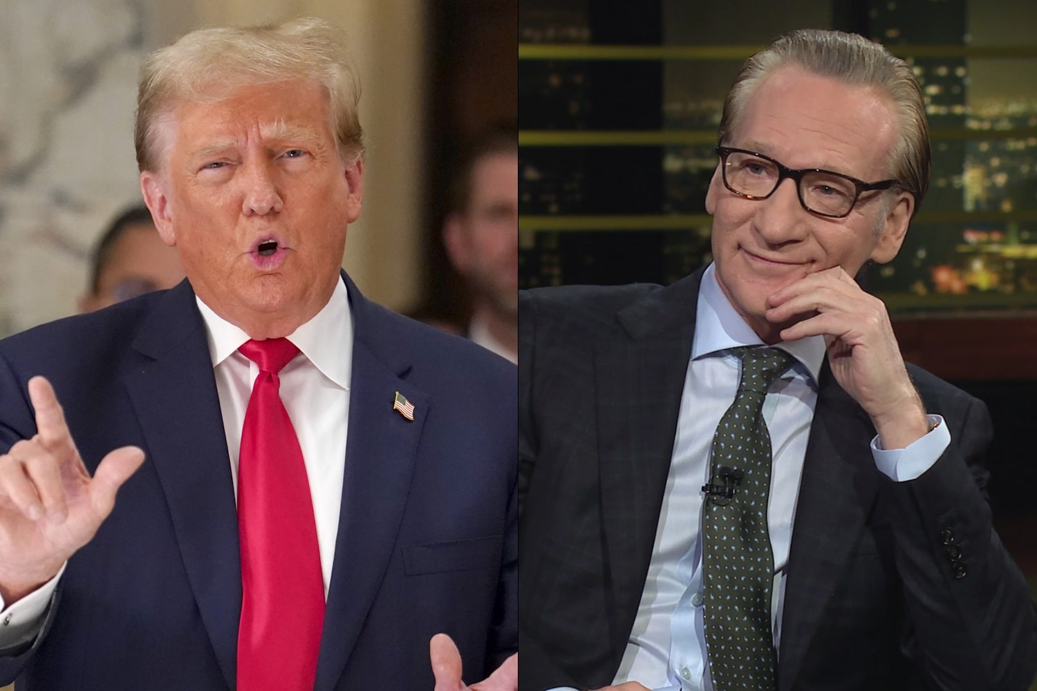 Donald Trump, Bill Maher