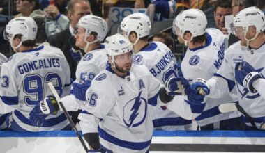 Nikita Kucherov with a Goal vs. Vancouver Canucks