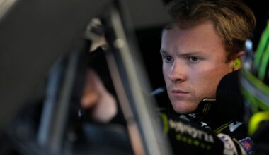 Ty Gibbs uninjured in airborne sprint car crash, flipping into the fence