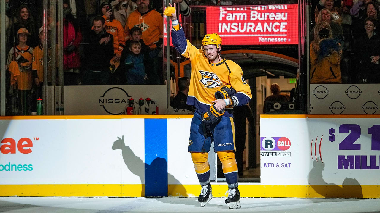 Johansen retires, to be honored by Predators