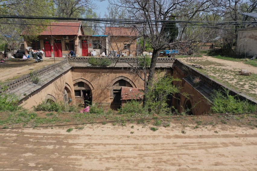 Underground house before renovation
