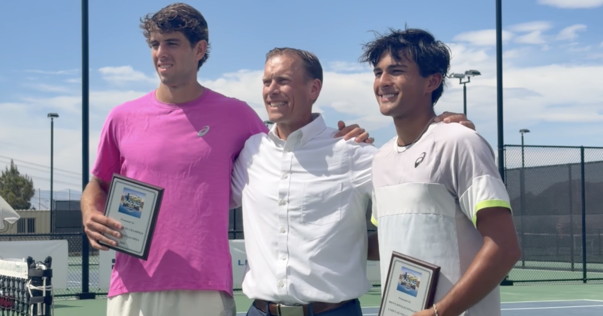 Lake Las Vegas hosts its first ITF World Tennis Tour men's final