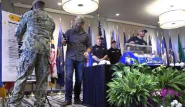 NASCAR drivers draft San Diego Navy units ahead of June base races