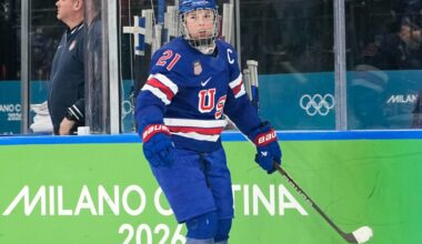 Hilary Knight and Quinn and Jack Hughes appear on 'Tonight Show'