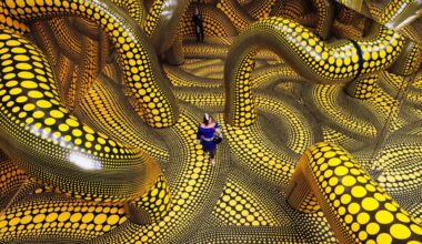 Famed Japanese artist Kusama featured in new German exhibit