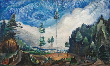 Emily Carr, Loggers' Culls, 1935, oil on canvas, Collection of the Vancouver Art Gallery, Gift of Miss I. Parkyn.