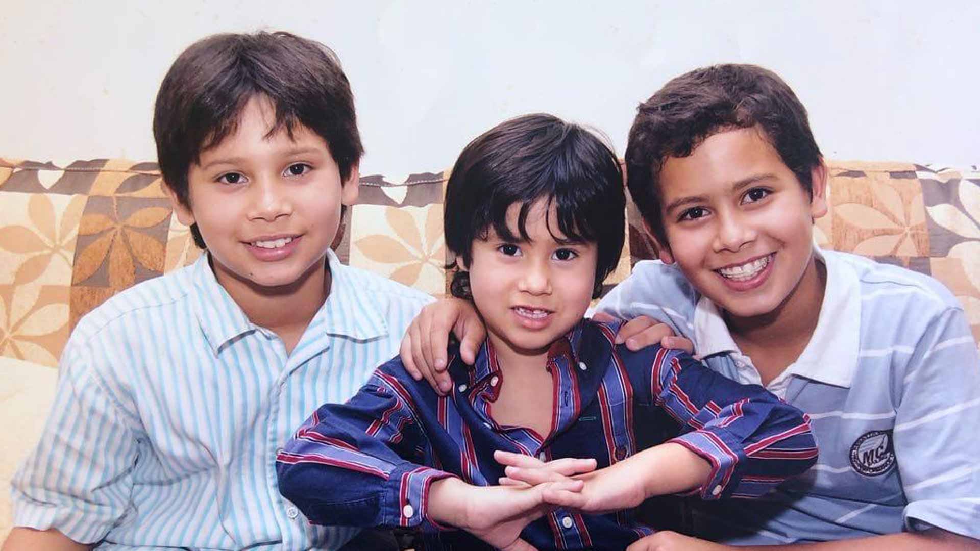 From left to right: Juan Pablo, 'Dani', and Joaquin Vallejo.