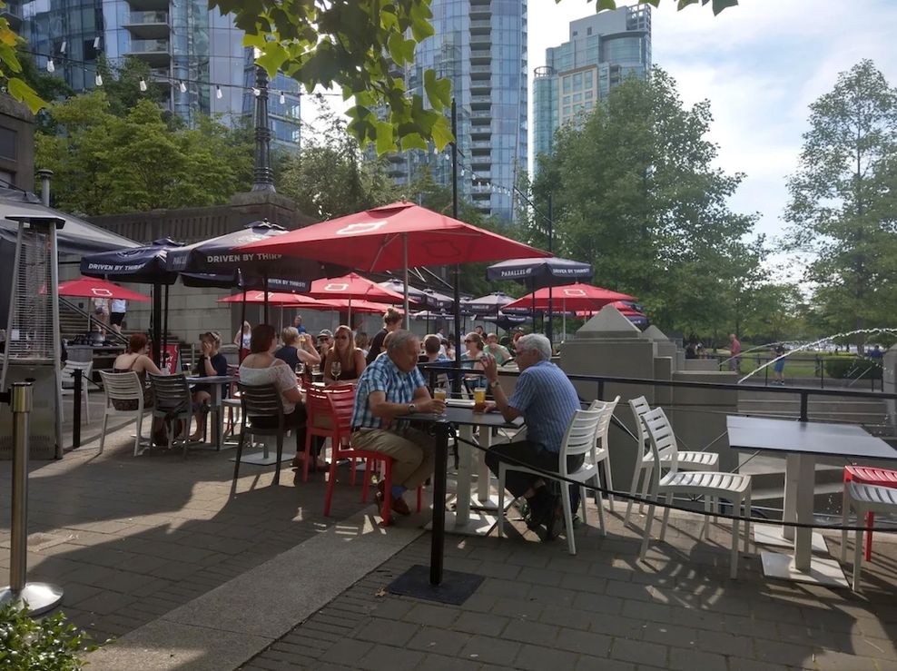 vancouver harbour green park tap shack