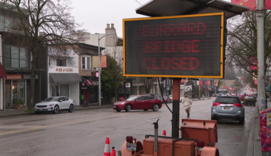 Vancouver’s Burrard Bridge closing temporarily