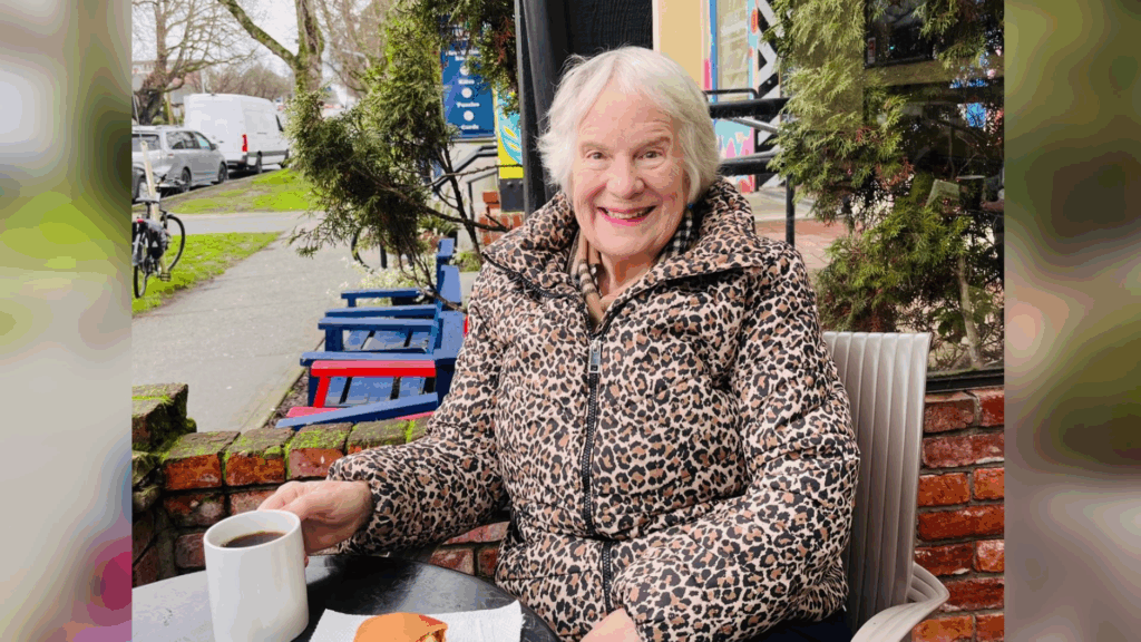Miriam Lancaster is seen smiling