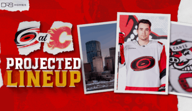 Projected Lineup: March 7 at Calgary