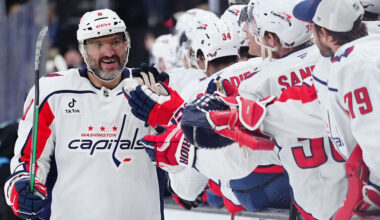 Ovechkin's 34th career hat trick powers Capitals past Mammoth