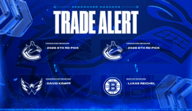 CANUCKS ACQUIRE SIXTH ROUND PICKS FROM WASHINGTON AND BOSTON
