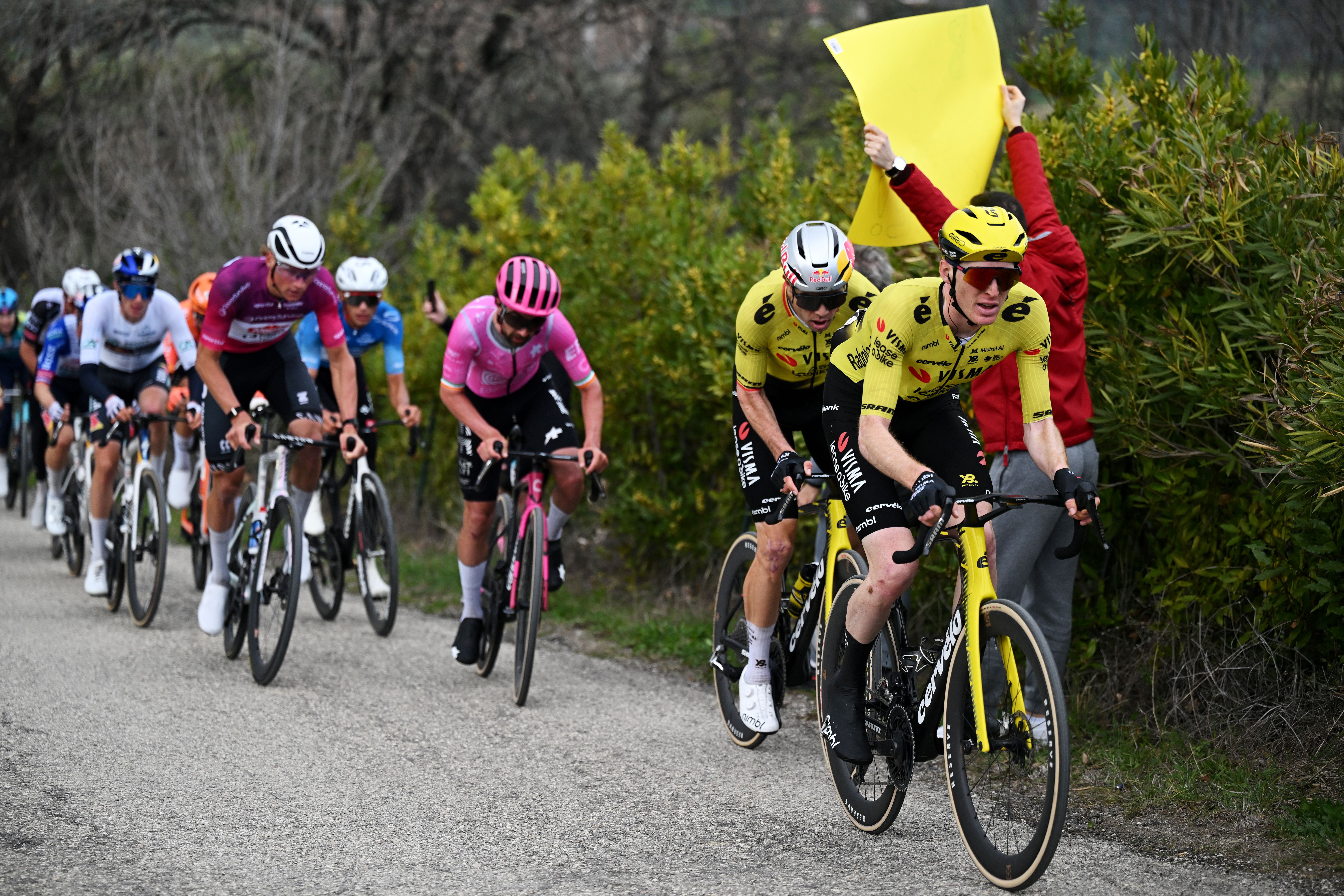 Matteo Jorgenson stage 4 Tirreno-Adriatico 2026