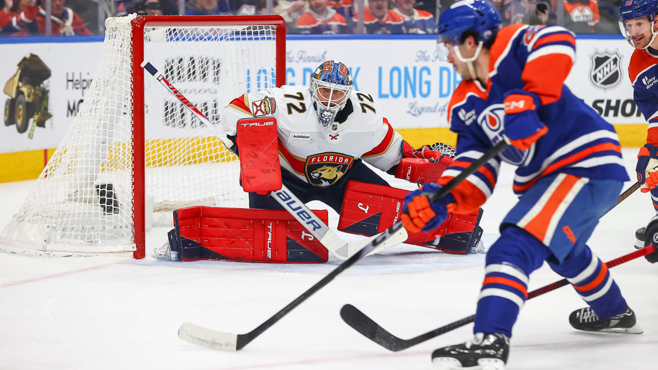 Bobrovsky makes 21 saves, Panthers shut out Oilers