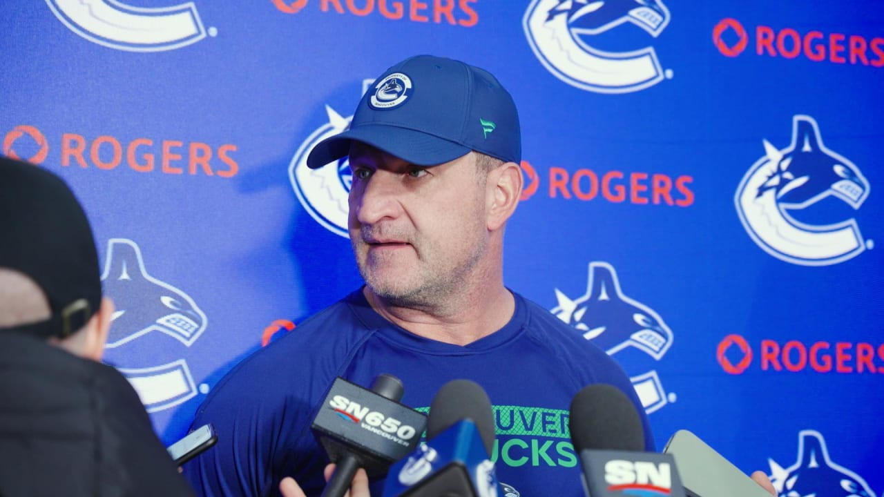 PRACTICE | Adam Foote | Vancouver Canucks