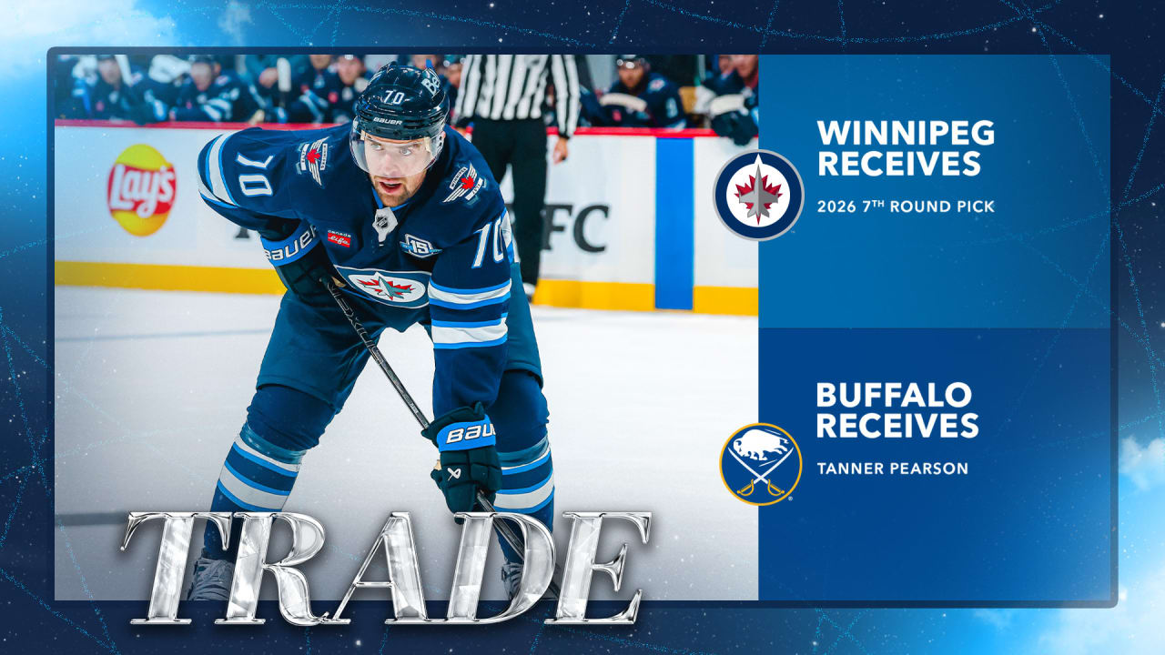 Jets acquire a seventh-round pick from Sabres for Pearson