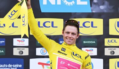 'A lot of firsts this week' - US criterium champion Luke Lamperti earns success at Paris-Nice with a WorldTour victory and a debut stint in leader's jersey